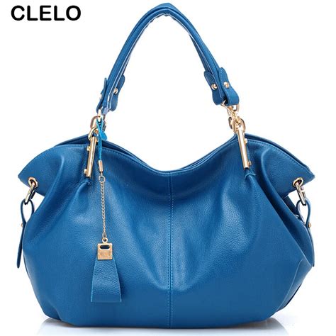 Women's Blue Shoulder Bags 